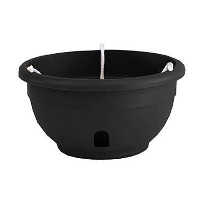 Self-Watering Hanging Basket - Black