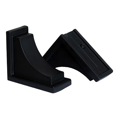 Decorative Bracket Set - Nantucket Black