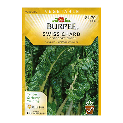 Seeds - Swiss Chard 'Fordhook Giant'