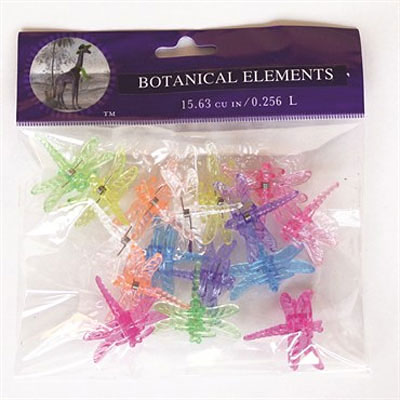 Orchid Clips - Dragonfly 16 pc Bag