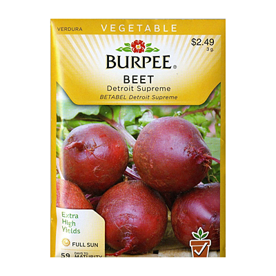 Seeds - Beet 'Detroit Supreme'