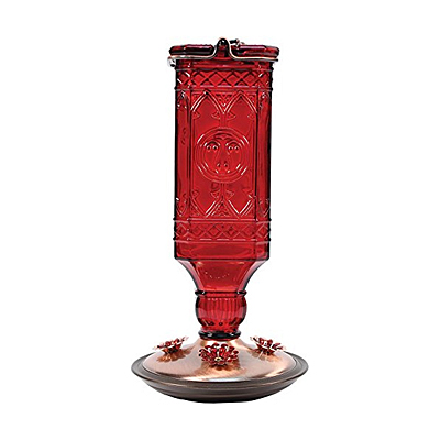 Woodstream Hummingbird Feeder Antique Red