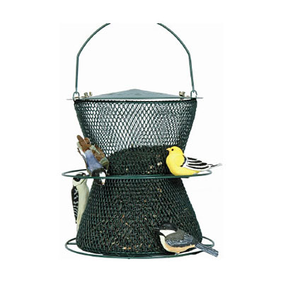 No/No Feeder Hourglass Forest Green