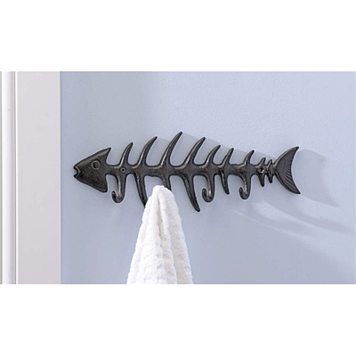 Cast Iron Fishbone Wall Décor