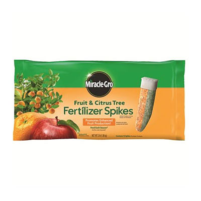 Miracle-Gro Fruit & Citrus Tree Spikes 12 pk