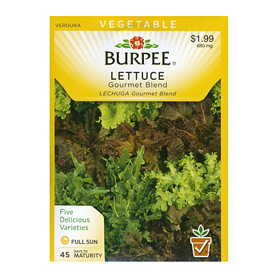 Seeds - Lettuce, Leaf 'Gourmet Blend'