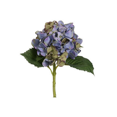Single Hydrangea Spray - Blue Lavender