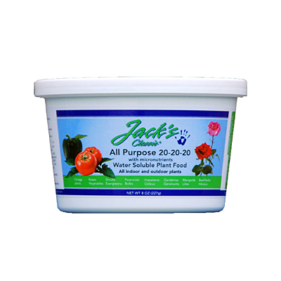 Jack's All Purpose Plant Food 20-20-20
