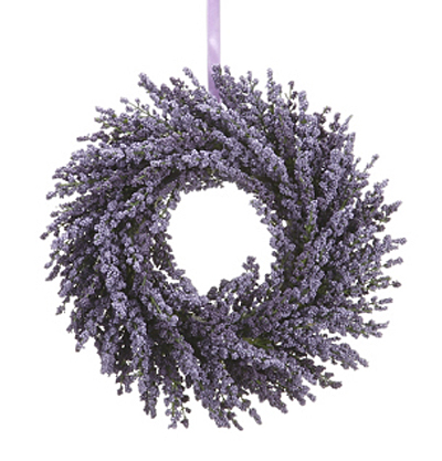 Lavender Wreath - Two Tone Lavender