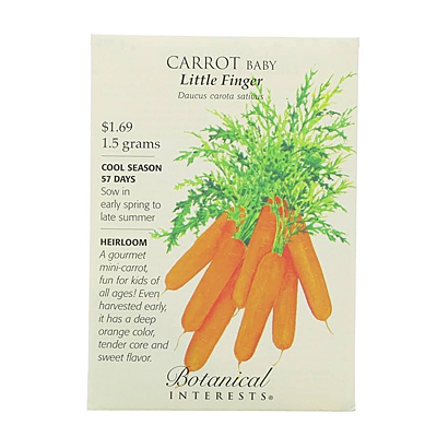 Seeds - BI Carrot Baby Little Finger