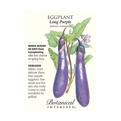 Seeds - BI Eggplant Long Purple