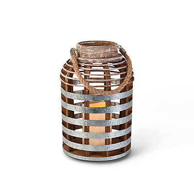 Wood & Metal Lantern