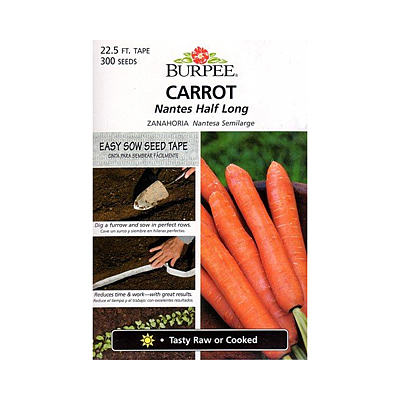 Seeds - Carrot 'Nantes Half Long'