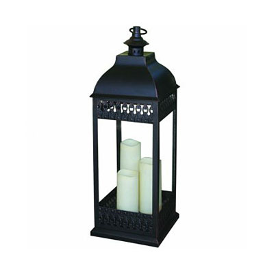 Lantern - San Nicola Tri-Pillar Bronze