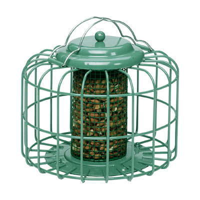 Nuttery Oval Mini Nut Bird Feeder - Ocean Green