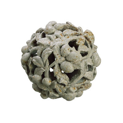Orb - Resin Cream Rust
