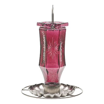 Woodstream Bottle Seed Feeder - Amethyst
