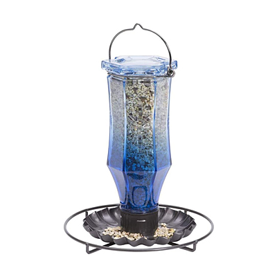 Woodstream Bottle Seed Feeder - Sapphire