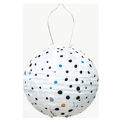 Lantern Soji Printed Polka Dot Round