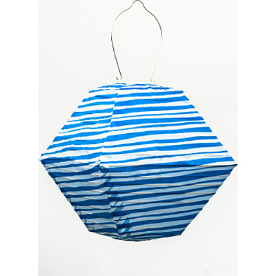 Lantern Soji Printed Blue Stripe RHM