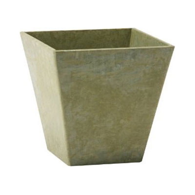 Novelty ELLA ArtStone Square Planter - Sage