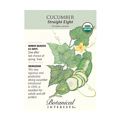 Seeds - BI Cucumber Straight Eight Org