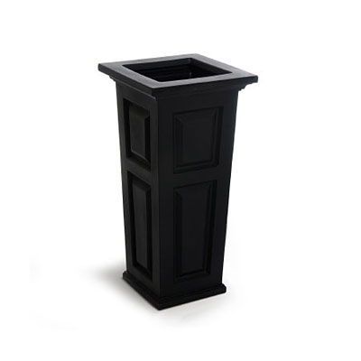 Mayne Nantucket Tall Planter - Black