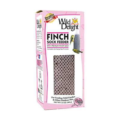 wild delight finch sock feeder